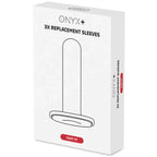 KIIROO - ONYX+ ERSATZABDECKUNG 3 EINHEITEN - ANGENEHME PASSFORM - Vanelion Paradise