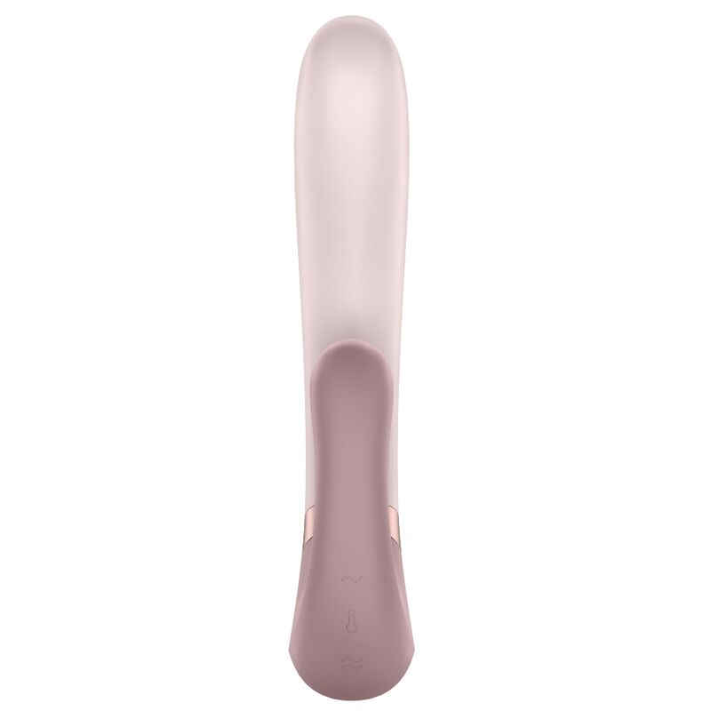 SATISFYER - HEAT WAVE VIBRATOR APP ROSA