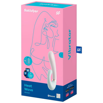 SATISFYER - HEAT WAVE VIBRATOR APP ROSA