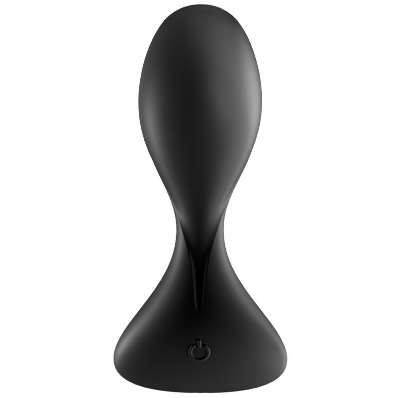 SATISFYER - TRENDSETTER VIBRIERENDE PLUGAPP SCHWARZ