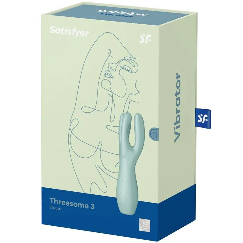 SATISFYER - THREESOME 3 VIBRATOR - Vanelion Paradise