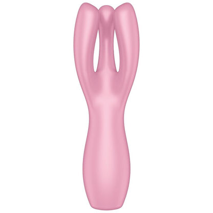 SATISFYER - THREESOME 3 VIBRATOR ROSA