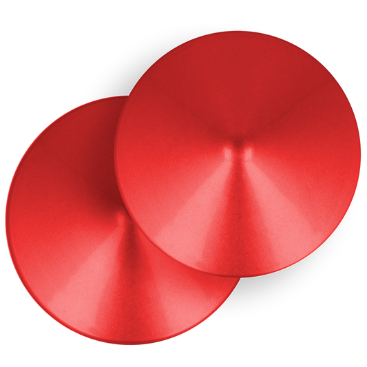 OHMAMA FETISH RED CIRCLE NIPPLE COVER