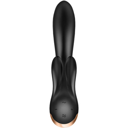 SATISFYER - DOUBLE FLEX VIBRATOR APP WEISS