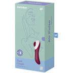 SATISFYER - DUAL CRUSH AIR PULSE VIBRATOR - Vanelion Paradise
