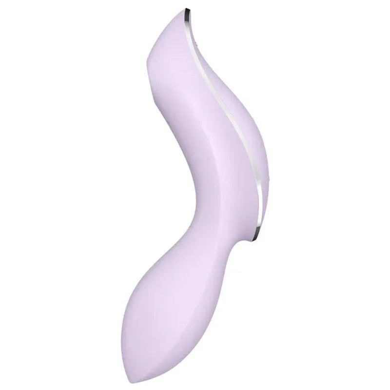 SATISFYER - CURVY TRINITY 2 AIR PULSE VIBRATOR SCHWARZ - Vanelion Paradise