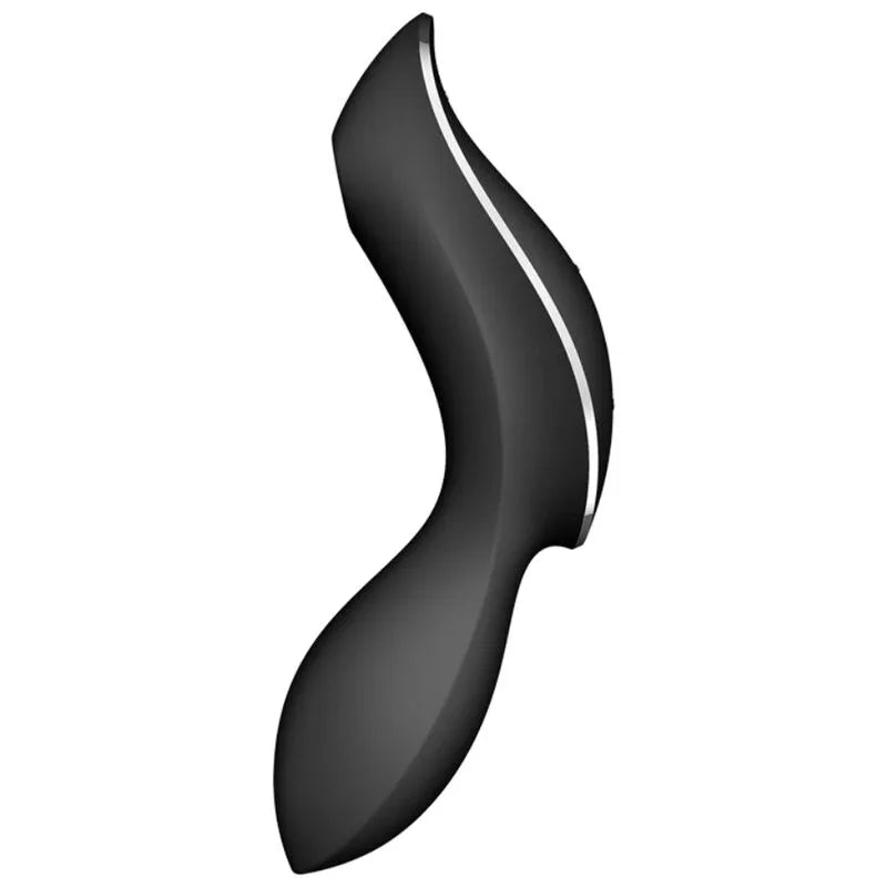 SATISFYER - CURVY TRINITY 2 AIR PULSE VIBRATOR SCHWARZ - Vanelion Paradise