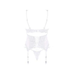 OBSESSIVE - AMOR BLANCO KORSETT & TANGA S/M - Vanelion Paradise