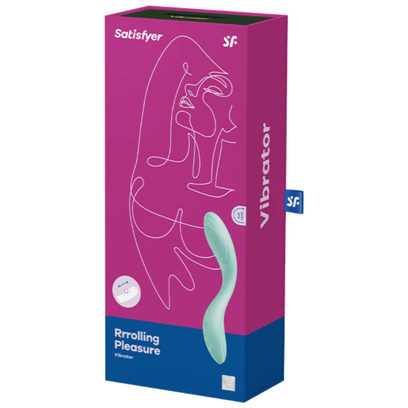 SATISFYER - RRROLLING PLEASURE GSPOT VIBRATOR GRÜN