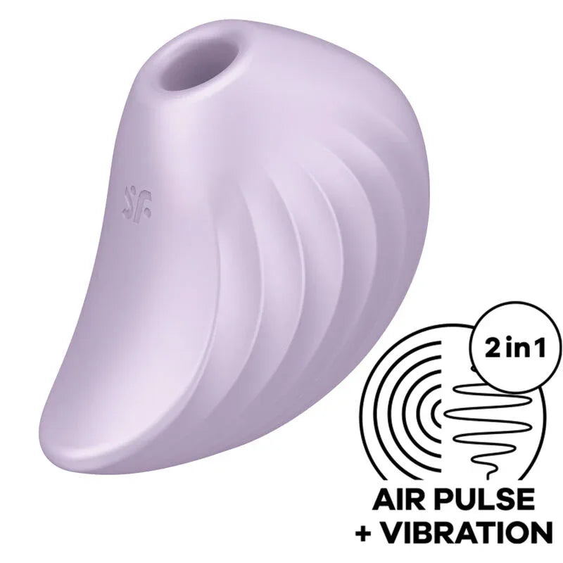 SATISFYER - PEARL DIVER AIR PULSE STIMULATOR & VIBRATOR - Vanelion Paradise
