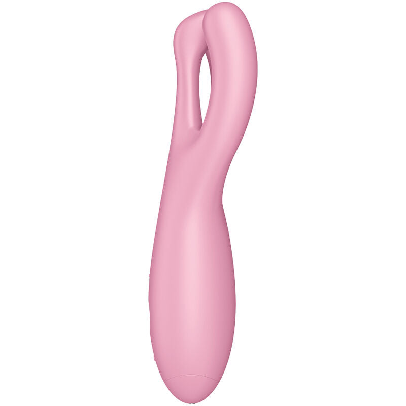 SATISFYER - THREESOME 4 VIBRATORAPP ROSA