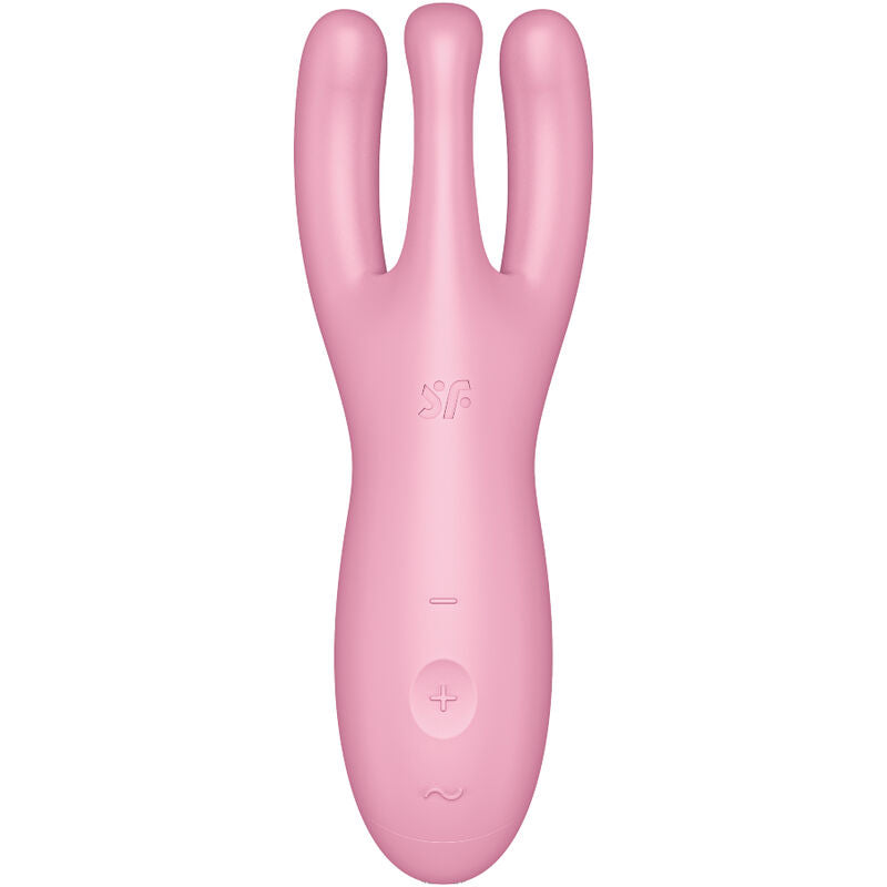 SATISFYER - THREESOME 4 VIBRATORAPP ROSA