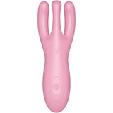 SATISFYER - THREESOME 4 VIBRATORAPP ROSA - Vanelion Paradise