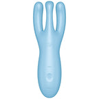 SATISFYER - THREESOME 4 VIBRATORAPP BLAU
