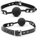 OHMAMA Silikon-Ballgag mit Schloss – verstellbar & körpersicher - Vanelion Paradise