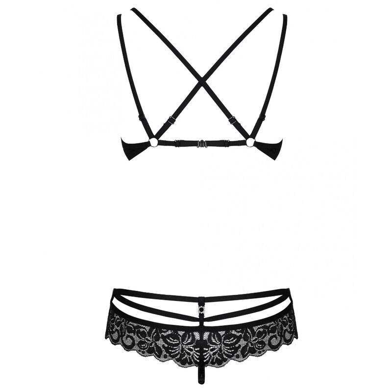 OBSESSIVE - 860 SET ZWEI STÜCK SCHWARZ S/M - Vanelion Paradise