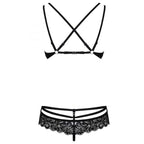 OBSESSIVE - 860 SET ZWEI STÜCK SCHWARZ S/M - Vanelion Paradise