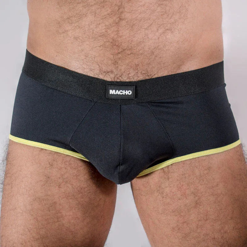 MACHO - MS24A KURZE DUNKELGELBE UNTERHOSE S - Vanelion Paradise