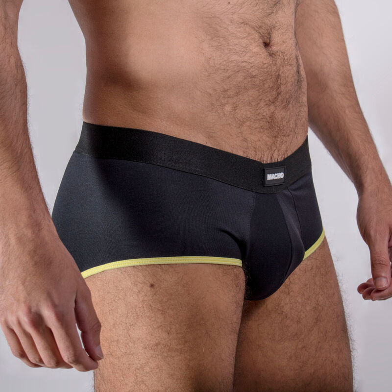 MACHO - MS24A KURZE DUNKELGELBE UNTERHOSE S