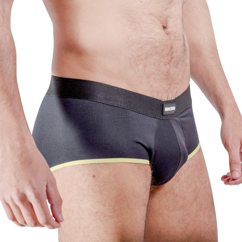 MACHO - MS24A KURZE DUNKELGELBE UNTERHOSE S