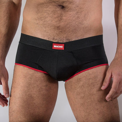 MACHO - MS24A KURZE DUNKELGELBE UNTERHOSE S