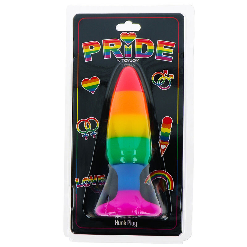 PRIDE - LGBT FLAG PLUG HUNK 10,5 CM