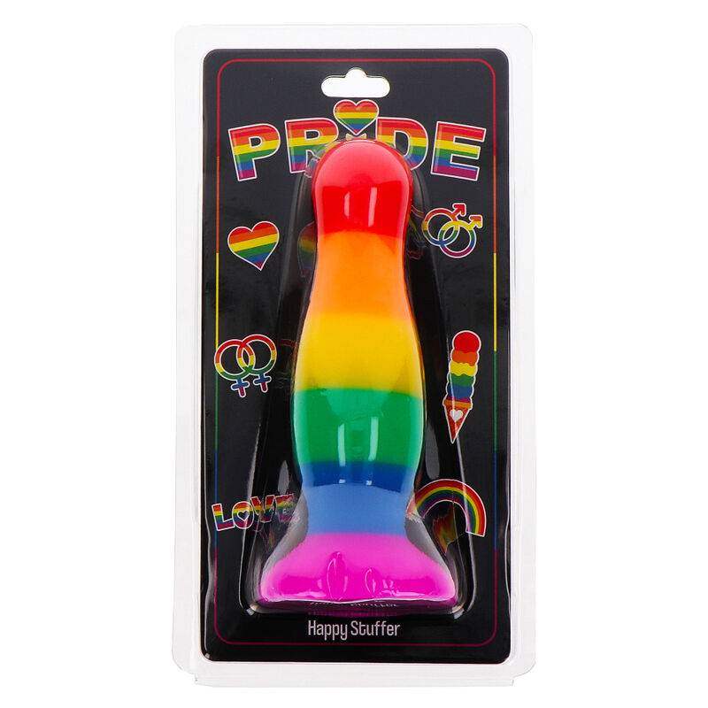 PRIDE - LGBT FLAG STECKER HAPPY STUFER 12 CM - Vanelion Paradise