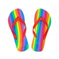 PRIDE - FLIP-FLOPS MIT LGBT-FLAGGE 42-43 EUR - Vanelion Paradise