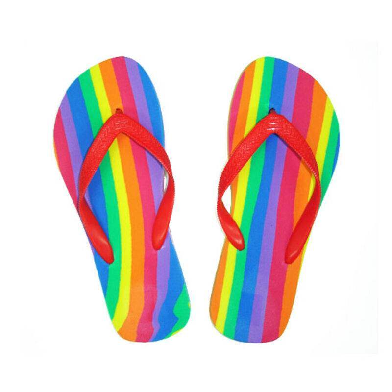 PRIDE - FLIP-FLOPS MIT LGBT-FLAGGE 42-43 EUR - Vanelion Paradise