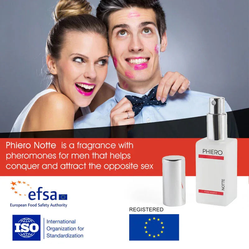 Phiero Notte – Pheromon-Parfum für Männer (30 ml) mit Androstenon - Vanelion Paradise