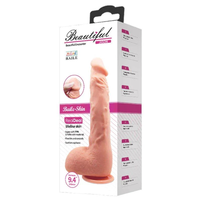 BAILE - REALISTISCHER DILDO JASON NATUR 24 CM - Vanelion Paradise