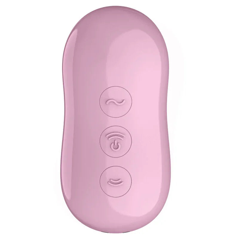 SATISFYER - COTTON CANDY AIR PULSE STIMULATOR & VIBRATOR - Vanelion Paradise