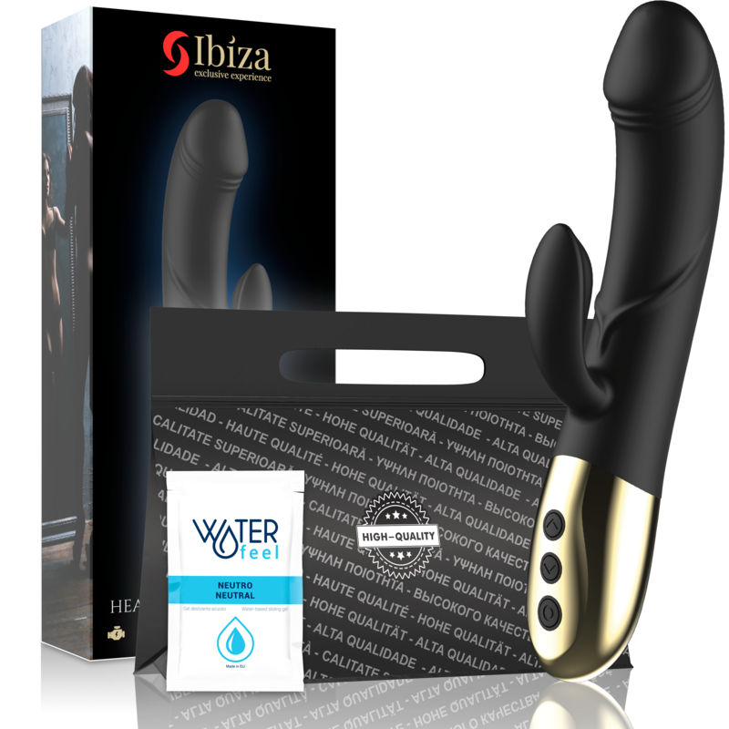 IBIZA - LEISTUNGSSTARKER ANATOMISCHER VIBRATOR MIT KANINCHEN