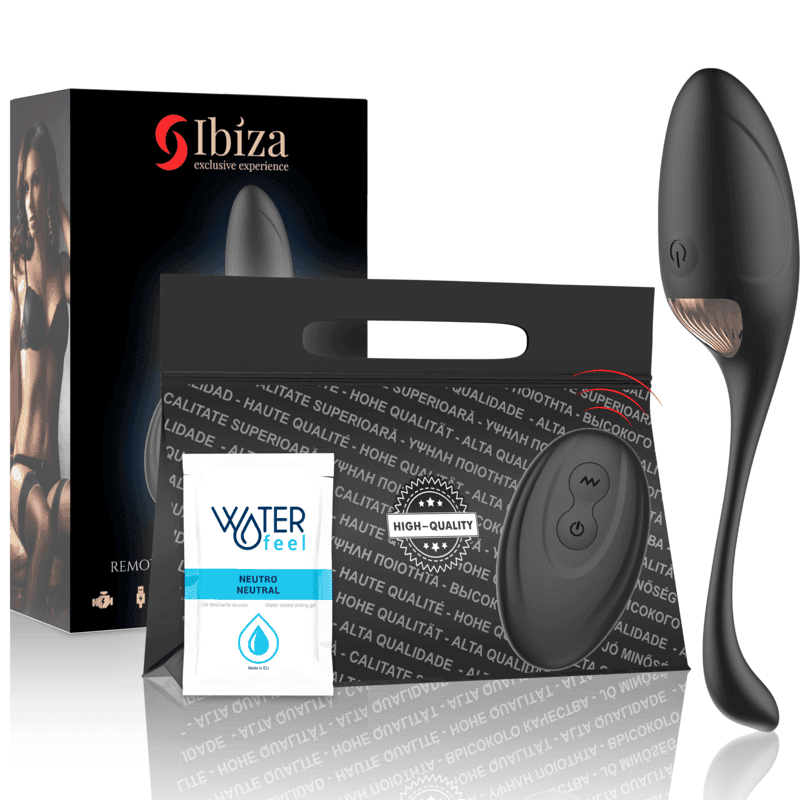 IBIZA - LEISTUNGSSTARKER EIERVIBRATOR MIT FERNBEDIENUNG - Vanelion Paradise