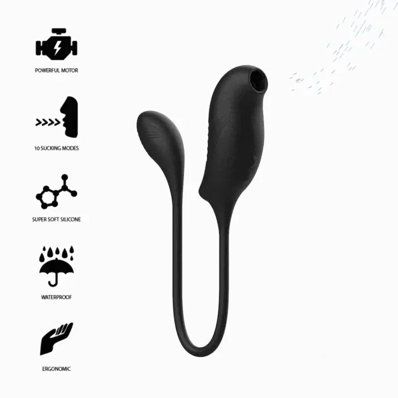 IBIZA - STIMULATOR MIT MAGISCHEM KLITORIS-SAUGER UND VIBRATION - Vanelion Paradise