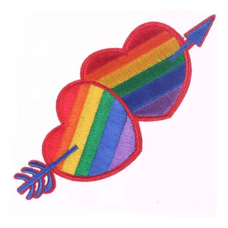PRIDE - LGBT-FLAGGE HERZ AUFNHER - Vanelion Paradise