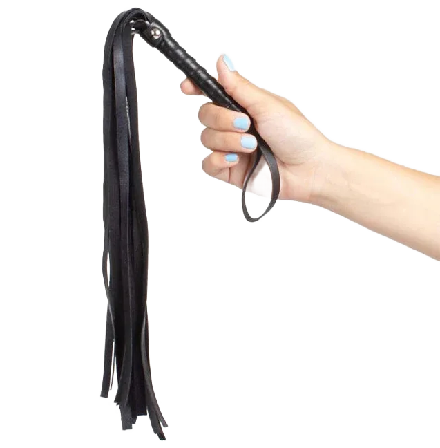 SECRETPLAY - SCHWARZE BONDAGE-PEITSCHE BDSM-KOLLEKTION - Vanelion Paradise