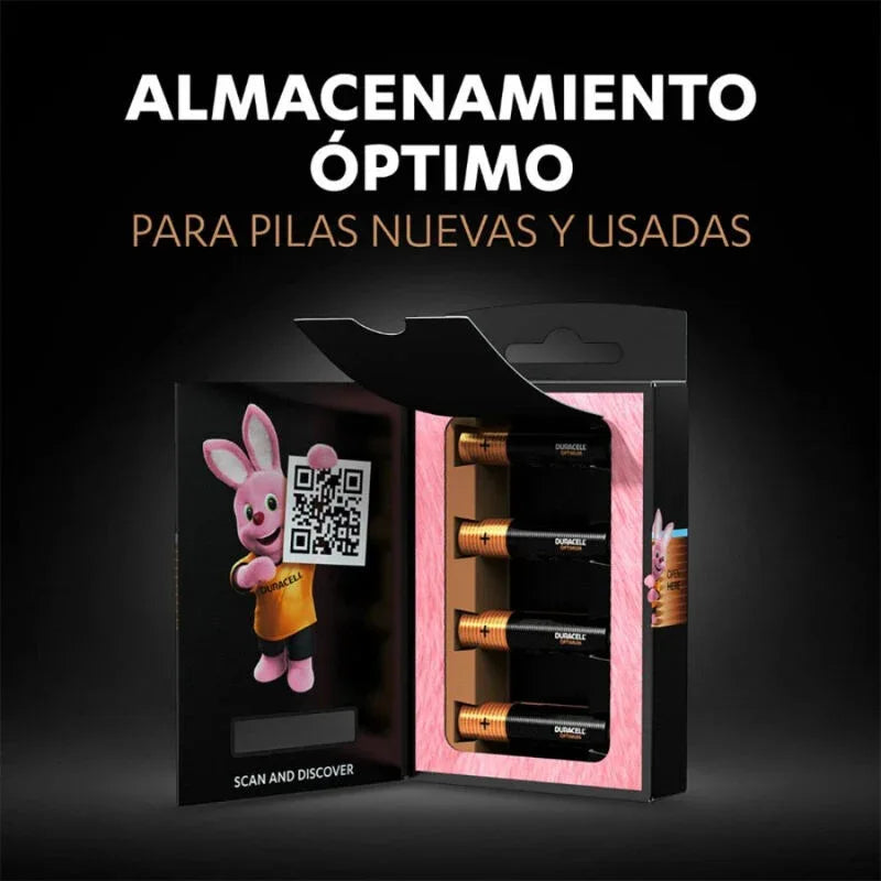 DURACELL - OPTIMUM 200 ALKALINE BATTERIE AAA LR03 4 EINHEIT - Vanelion Paradise