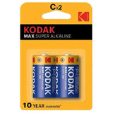 KODAK - MAX ALKALINE BATTERIE C LR14 2 EINHEIT - Vanelion Paradise