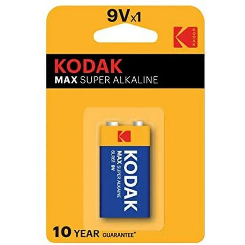 KODAK - MAX ALKALINE BATTERIE 9V LR61 - Vanelion Paradise
