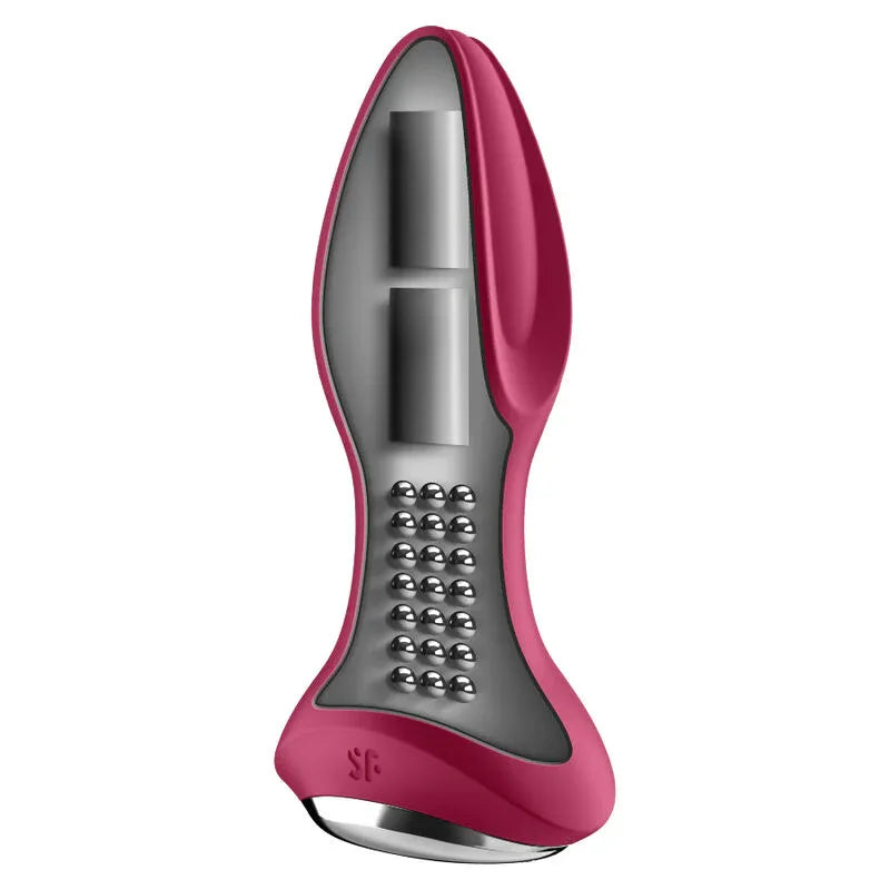 SATISFYER - ROTATOR PLUG 2+ VIBRIERENDE PLUGAPP SCHWARZ - Vanelion Paradise