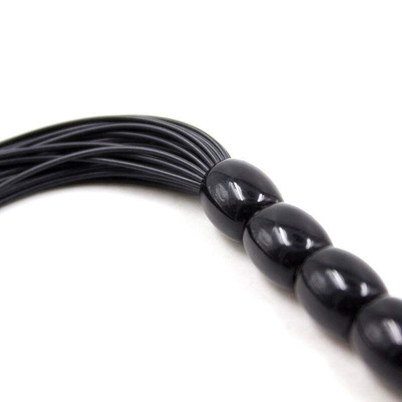 OHMAMA FETISCH GERIPPTER SILIKONGRIFF FLOGGER 22 CM - Vanelion Paradise