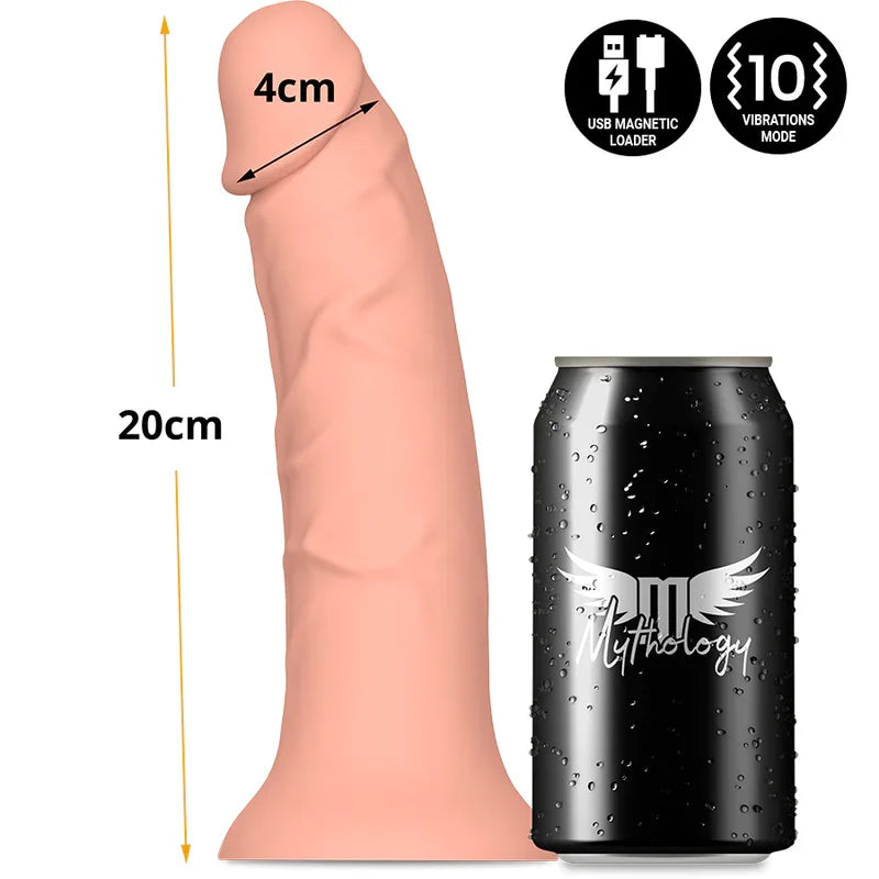 MYTHOLOGY - ASHER ORIGINAL DILDO M - VIBRATOR KOMPATIBEL MIT WATCHME WIRELESS TECHNOLOGY - Vanelion Paradise
