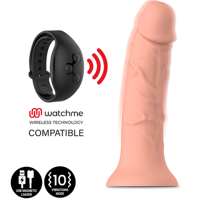 MYTHOLOGY - ASHER ORIGINAL DILDO M - VIBRATOR KOMPATIBEL MIT WATCHME WIRELESS TECHNOLOGY