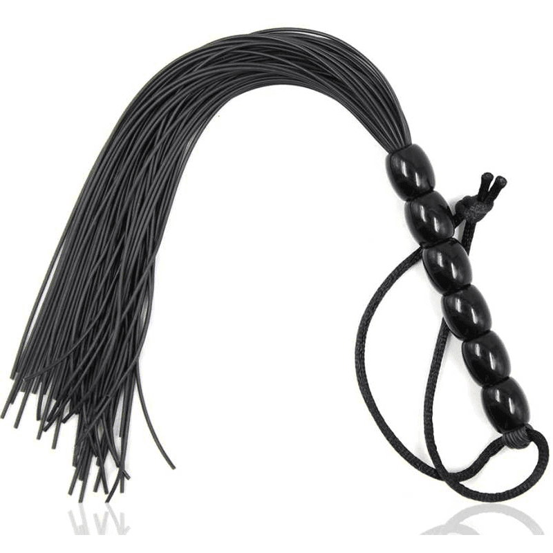 OHMAMA FETISCH GERIPPTER SILIKONGRIFF FLOGGER 22 CM - Vanelion Paradise