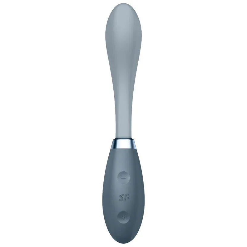 SATISFYER - G-SPOT FLEX 3 MULTI VIBRATOR GRAU - Vanelion Paradise