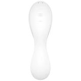 SATISFYER - CURVY TRINITY 5 AIR PULSE STIMULATOR & VIBRATOR APP WEISS - Vanelion Paradise
