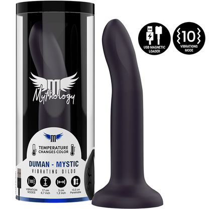 MYTHOLOGY - DUMAN MYSTIC DILDO M - VIBRATOR KOMPATIBEL MIT WATCHME WIRELESS TECHNOLOGY