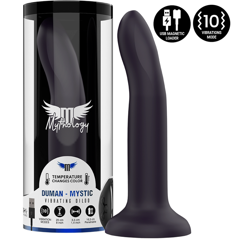 MYTHOLOGY - DUMAN MYSTIC DILDO L - VIBRATOR KOMPATIBEL MIT WATCHME WIRELESS TECHNOLOGY