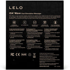 LELO - IDA WAVE COUPLES MASSAGER SCHWARZ - Vanelion Paradise